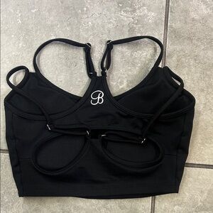 bombshell sportswear double layered tank top S . no sales tags included . NEW